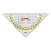 KUM AZ208.19.16-T Geometry Triangle 16 cm Filable Transparent Pack of