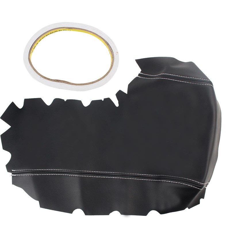 AUTOKAY Leather Center Console Lid Armrest Cover for Lexus IS250