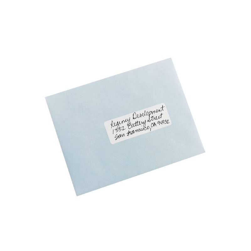 Avery Removable Multi-Purpose White Labels, 1" X 3", Rectangular, 125