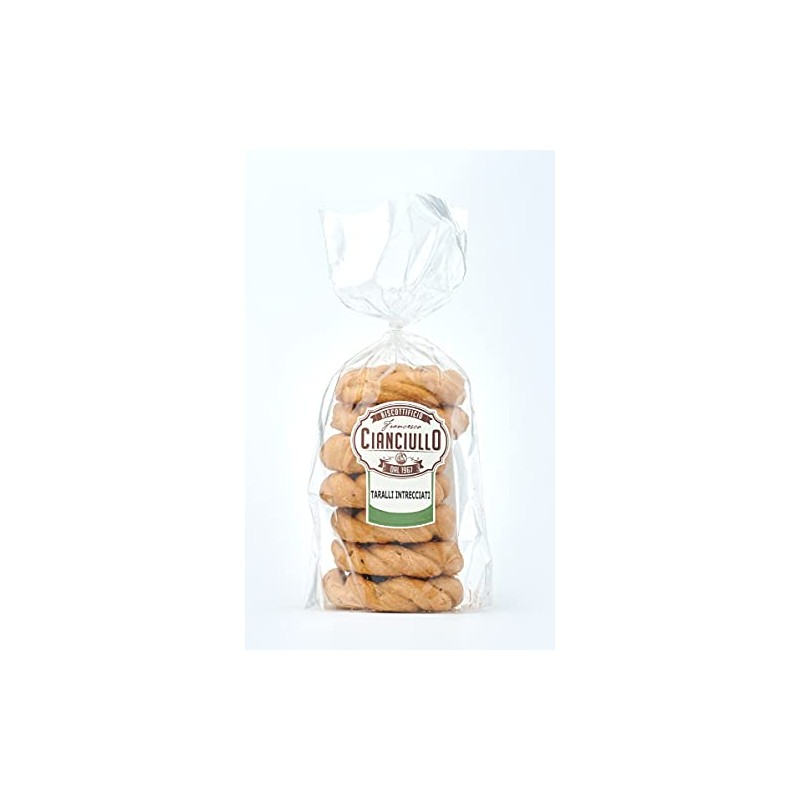 Cianciullo - Taralli Intrecciati (400 gr / 14,10 Oz)
