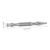 FRCOLOR Stainless Steel Deep Tissue Massage Wand Manual Acupressure Tool