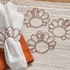 Split P Turkey Napkin Ring Set of 4