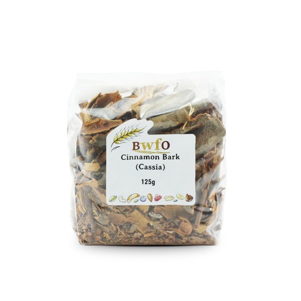 Cinnamon Bark (Cassia) 125g (BWFO)