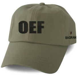 OEF Operation Iraqi Freedom Embroidered Ball Cap Olive