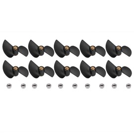 10pcs RC Boat Propeller,Brushless Remote Control Boat Tail Propeller Upgrade Replacement Spare Part for FT009 RC