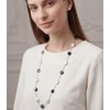 Errally Beaded Long Necklace and Earring Sets for Women Long