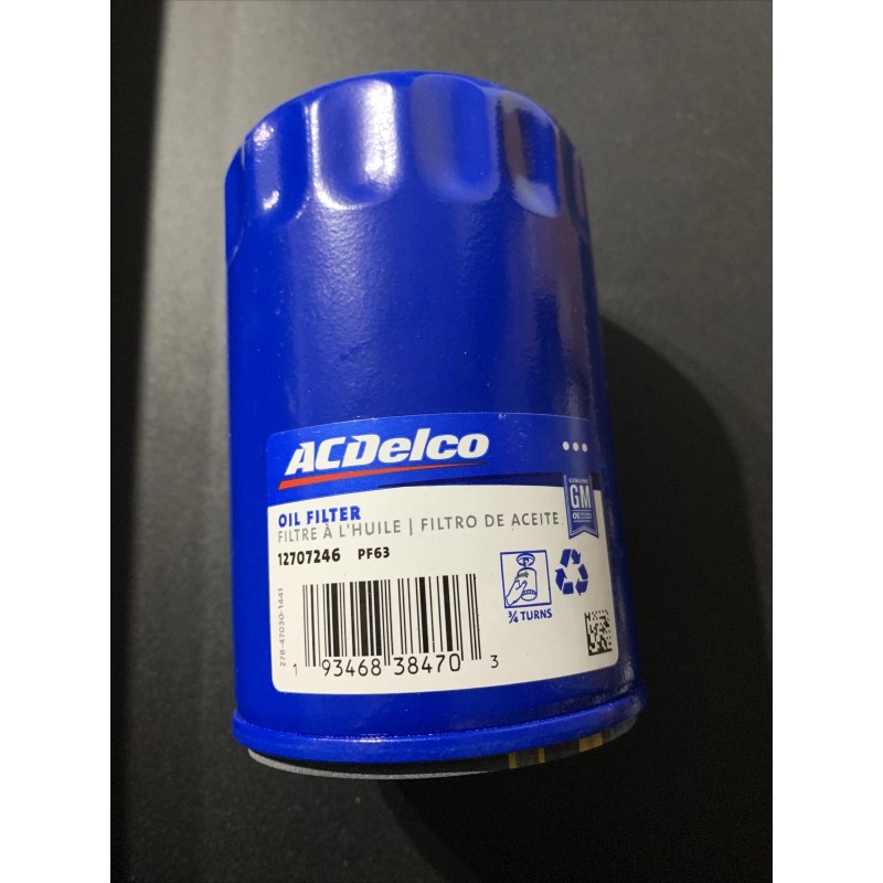Unknown ACDelco PF63 Professional Engine Oil Filter 12707246
