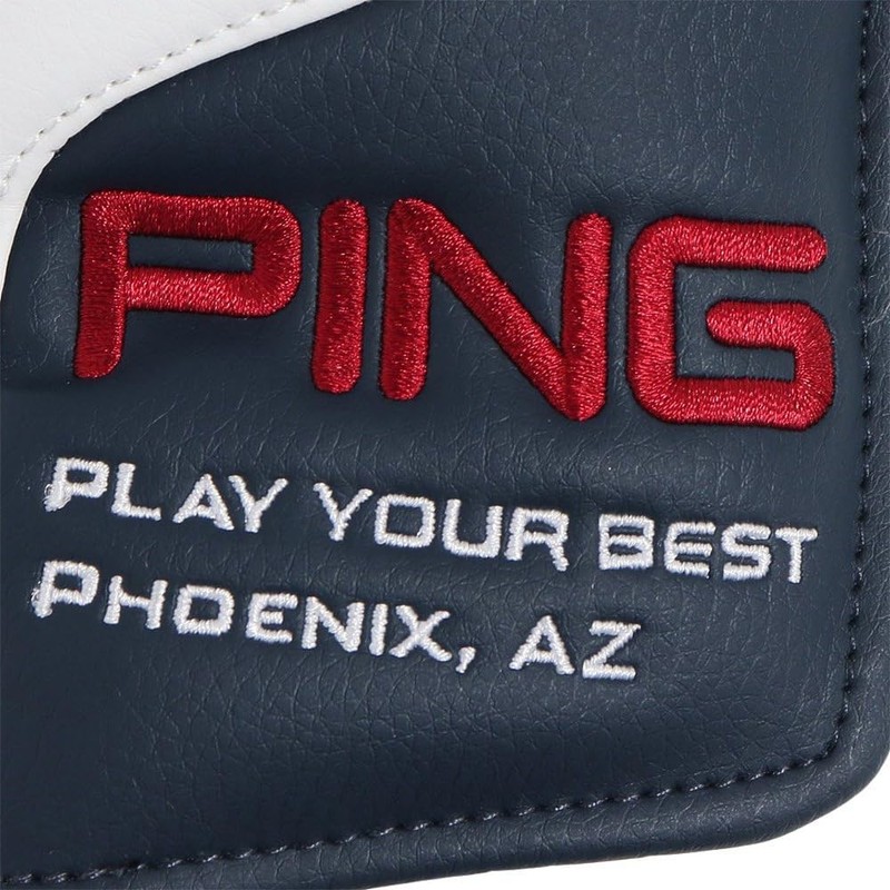 Ping Putter Cover (Pin-Type) HC-U2302PC 36870 2023 (02) White/Navy