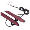 Sequential Fiber Reflector Turn Signal Left and Right Set for