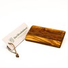 DAS OLIVENHOLZBRETT® Olive Wood Soap Dish / Fluted Olive Wood