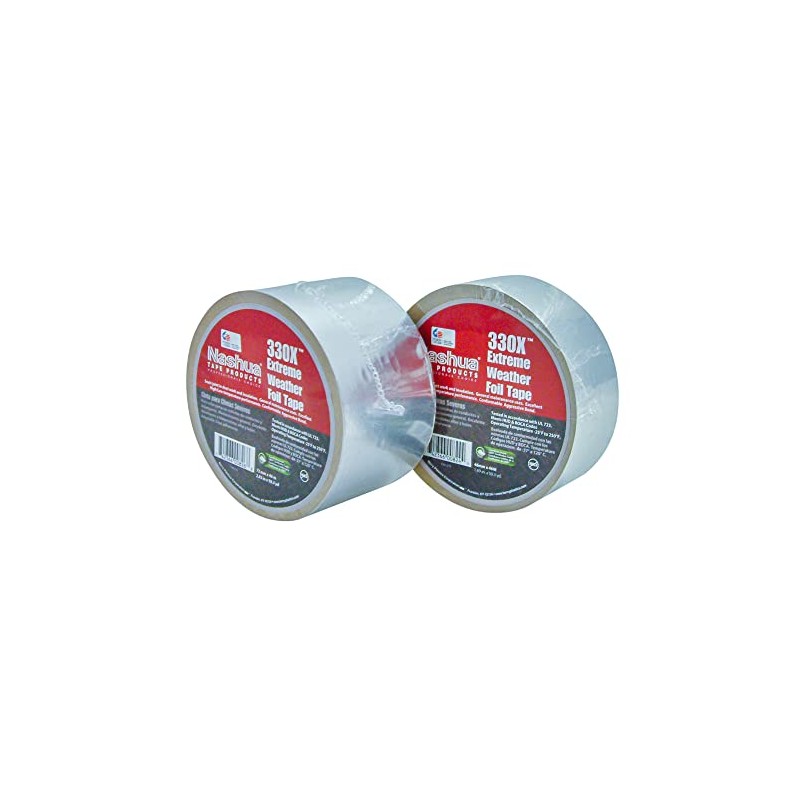 Nashua 330X Extreme Weather HVAC Foil, Metal, Aluminum Repair Tape,