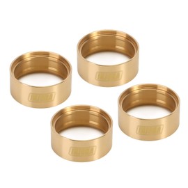 INJORA RC Brass Internal Beadlock Ring Clamp Ring 94g Wheel Weight Fit 1.9 Wheel Rim for 1/10 RC Crawler Axial SCX10 II 90046 TRX-4 VS4-10 Upgrade Parts, 4PCS