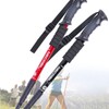Mountaineering stick, trekking pole, mountaineering equipment, 4-stage adjustment silver available