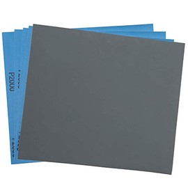 LotFancy - Papel de lija de grano 2000, 9 x 11, 30 piezas de papel de arena húmedo seco, hoja de lijado de carburo de silicio para muebles de madera automotriz, lijado de metal, pulido, acabado