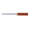 Guitar Fret Crowning File Chrome Plated Solid Wood Handle Fret
