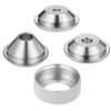 4 PCS Texture Sprayer Orifice Tip Set, 3 Nozzle Tips