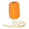 Tufting Yarn Orange 437yd Long 0.2in Wide Shrink Resistant Cotton