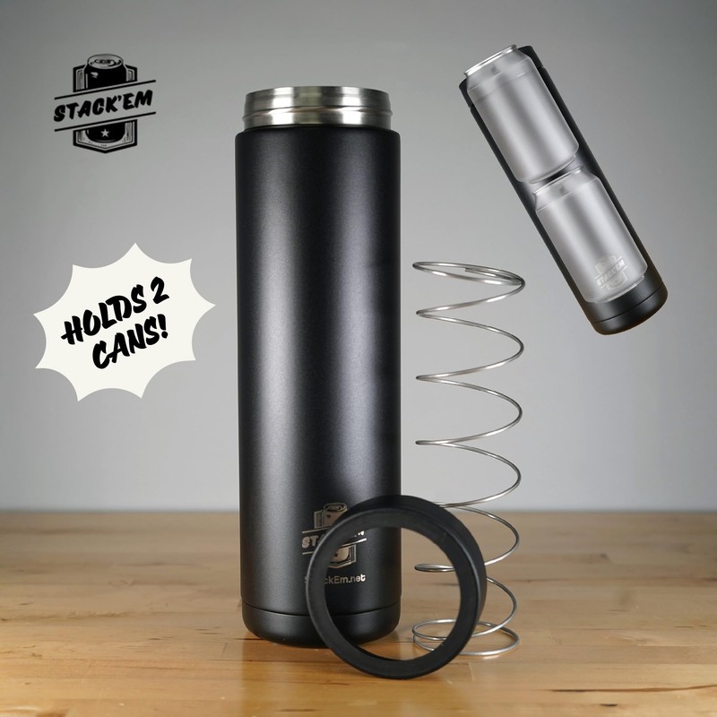 2 Can Double Insulated Cooler (Red)