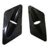 DJ-Motor Black Body Plastic Front Fender Vent Hawk For Taotao