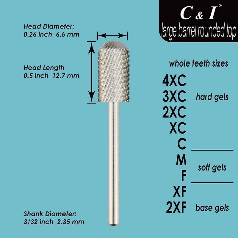 C & I Rounded Top Nail Cutter - Large Barrel