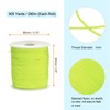 sourcing map 1mm Nylon String Cord 305 Yards Nylon Satin