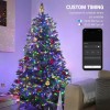Odeetronic Smart Christmas Tree Lights, 98 Ft 300 LED Color