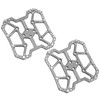 1 Pair Bicycle Clipless Pedal Converter Self Locking Disc Pedals