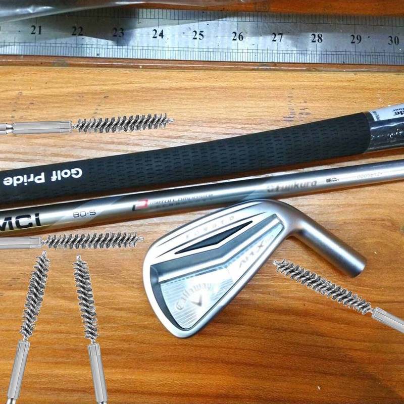 Golf Clubs Head Hosel Brush Golf Shaft Ferrules Brush Stainless
