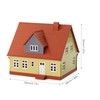 1pc N Scale 1:160 Model Village House Pre-built Building Diorama
