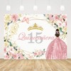 Sendy 7x5ft Quinceanera 15th Birthday Backdrop for Sweet Girl Mis