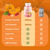 BVIVLOO Pumpkin Seed Oil Gummies with Saw Palmetto, Organic Pumpkin