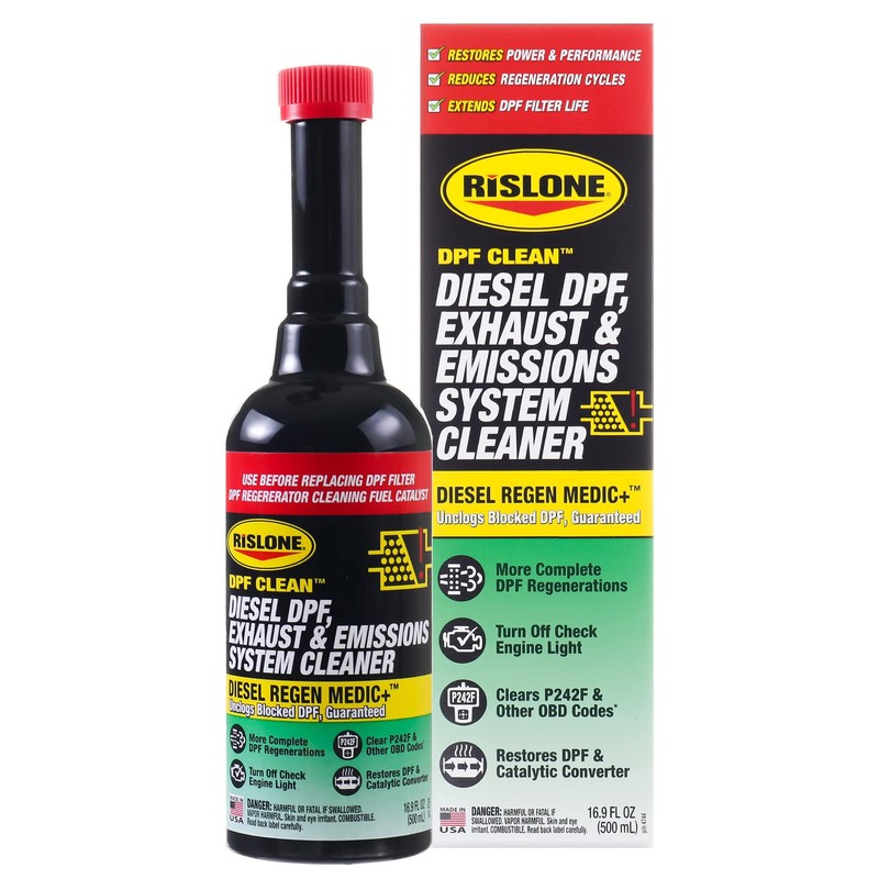 Rislone® 4744-4PK DPF Clean™ Diesel DPF, Exhaust & Emissions System
