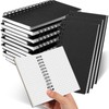 Jutom 12 Pcs Mini Spiral Notebooks 3 x 5 Inch