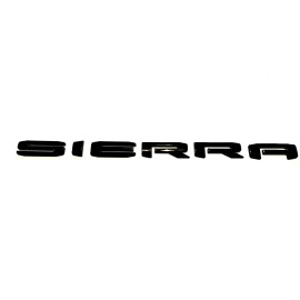 GMC Gloss Black GMC Sierra 1500 2500hd 3500hd Denali Tailgate(Small) Emblems Letters