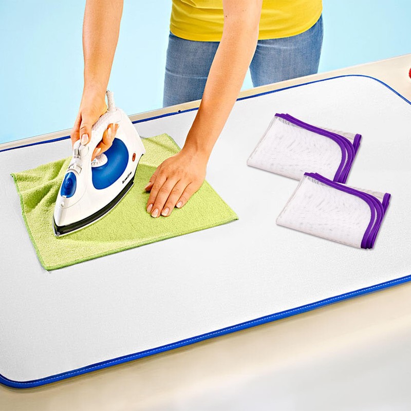 2pcs Protective Ironing Cloth Ironing Clothes Mesh Protective Ironing Scorch