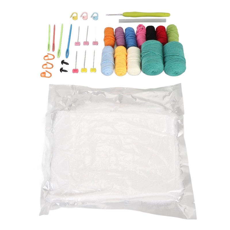 Beginner Crochet Kit DIY Innovative Fun Educational Dinosaur and Dinosaur