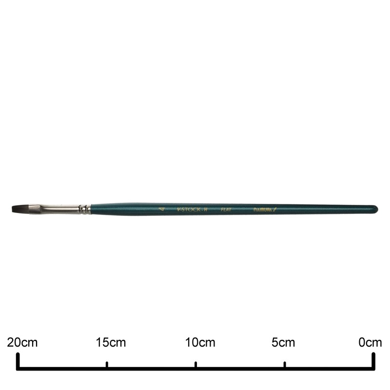 Namurataiseidou Acrylic Brush, V-Stock-H, Flat 4