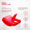 Red 50 Oz. Plastic Pitcher Set of 2 | Fridge