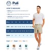 PULI Men’s Golf Shorts 5 Inch Inseam Waterproof Stretch Quick