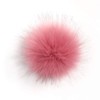 Faux Fox Fur Pom Pom Ball Fluffy Pompom with Elastic