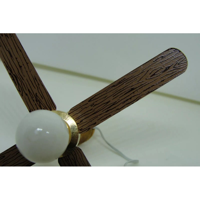 EXQUISITE CEILING FAN LIGHT for Dollhouse