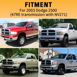 AUTOVIC Compatible with 2003 Dodge Ram 2500 Transfer Case Shift Linkage 47RE Transmission NV271