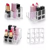 24x7 Organizador De Acrilico 9 Labiales Exhibidor Maquillaje