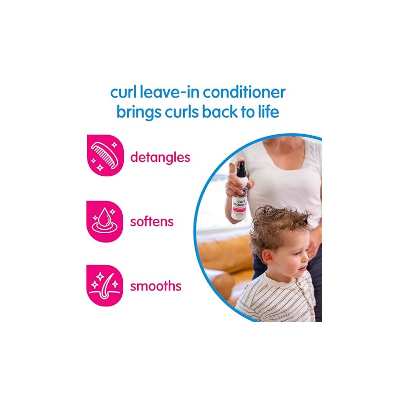 SoCozy Curl Leave-In Conditioner - Detangles and Restores Curls While