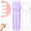 3 Pcs Hair Oil Applicator Bottle for Scalp with Massage