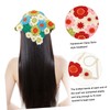 Mikinona Stylish Women's Head Wraps 3pcs Floral Hair Scarf Hair