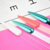 100pcs GOGOONLY Nail Display Sticks Transparent Stiletto Tips Nail Art