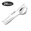 Unokit 24-Piece Dinner Spoons Set (6.7 inch), Unokit Stainless Steel