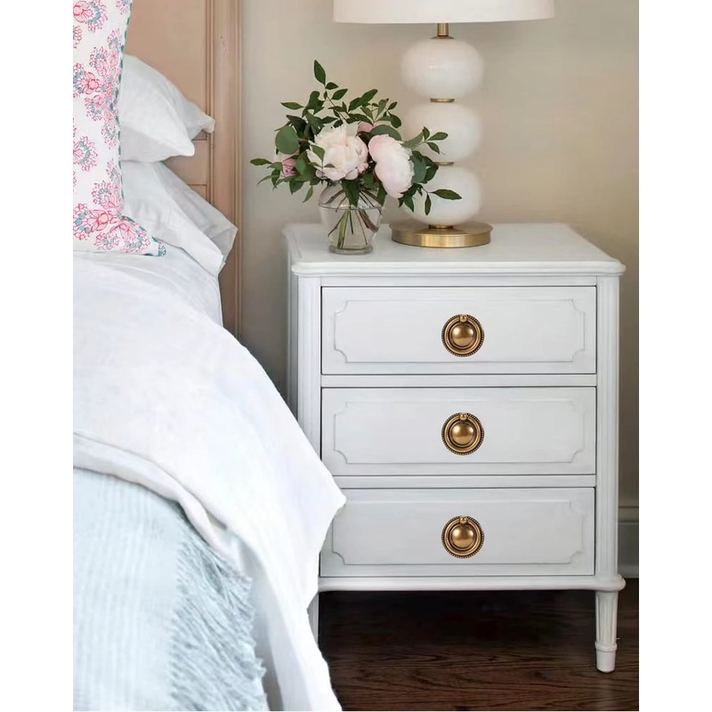 skohom 2 Pack Ring pulls,2" Antique Ring Drawer pulls,Ring Cabinet