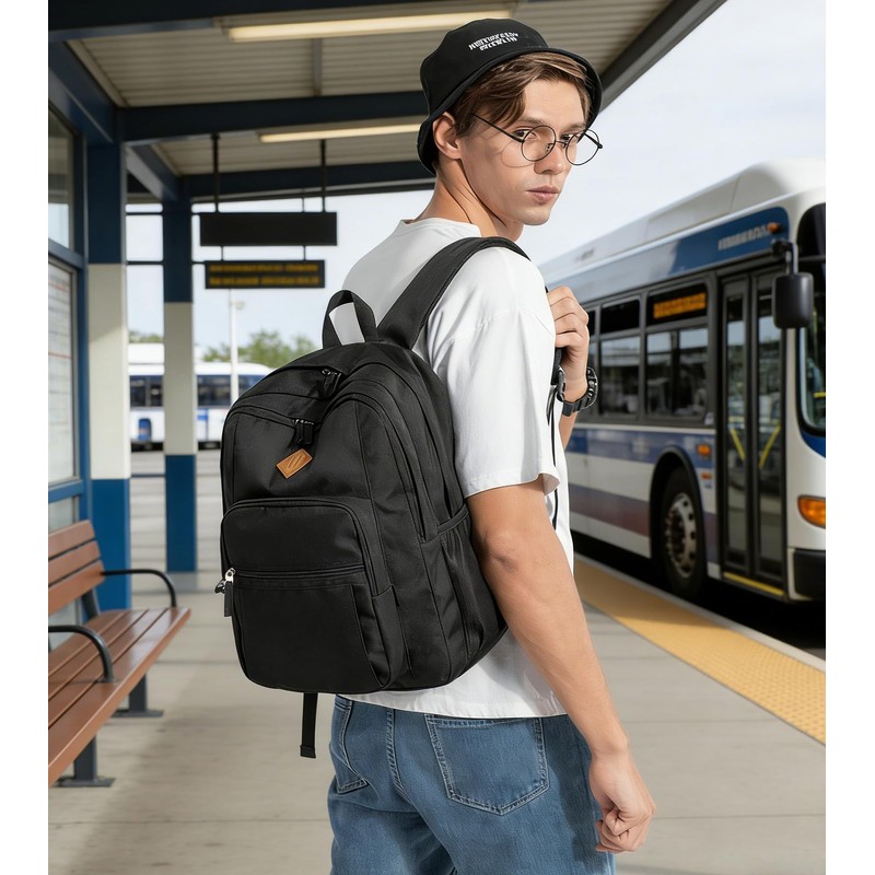abshoo Classical Basic Womens Travel Backpack For College Men Water